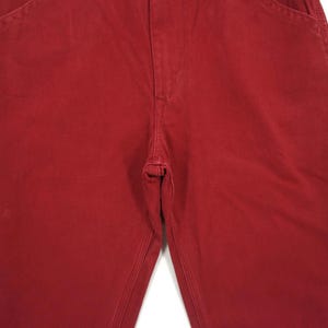 Pantalones Edwin talla W28xL33 ropa de trabajo japonesa de talle alto, chinos de carpintero, color caqui imagen 6