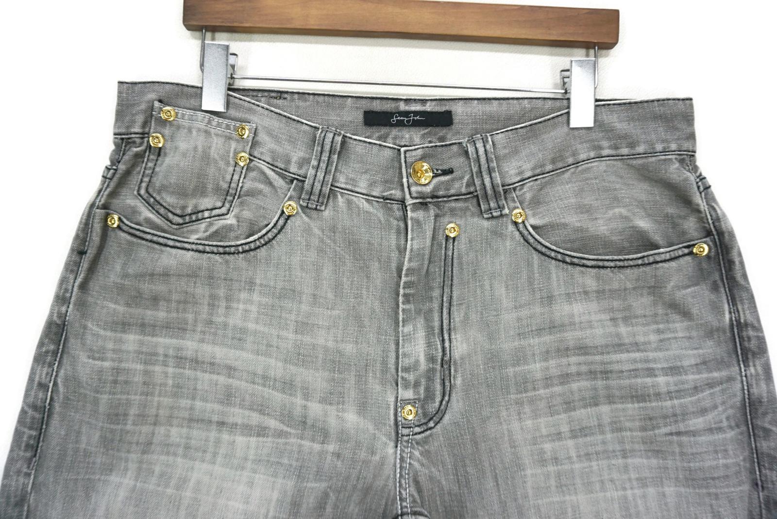 Vintage Sean John Jeans Size 34 Fits W37xl34.5: Y2K Hip Hop Gray