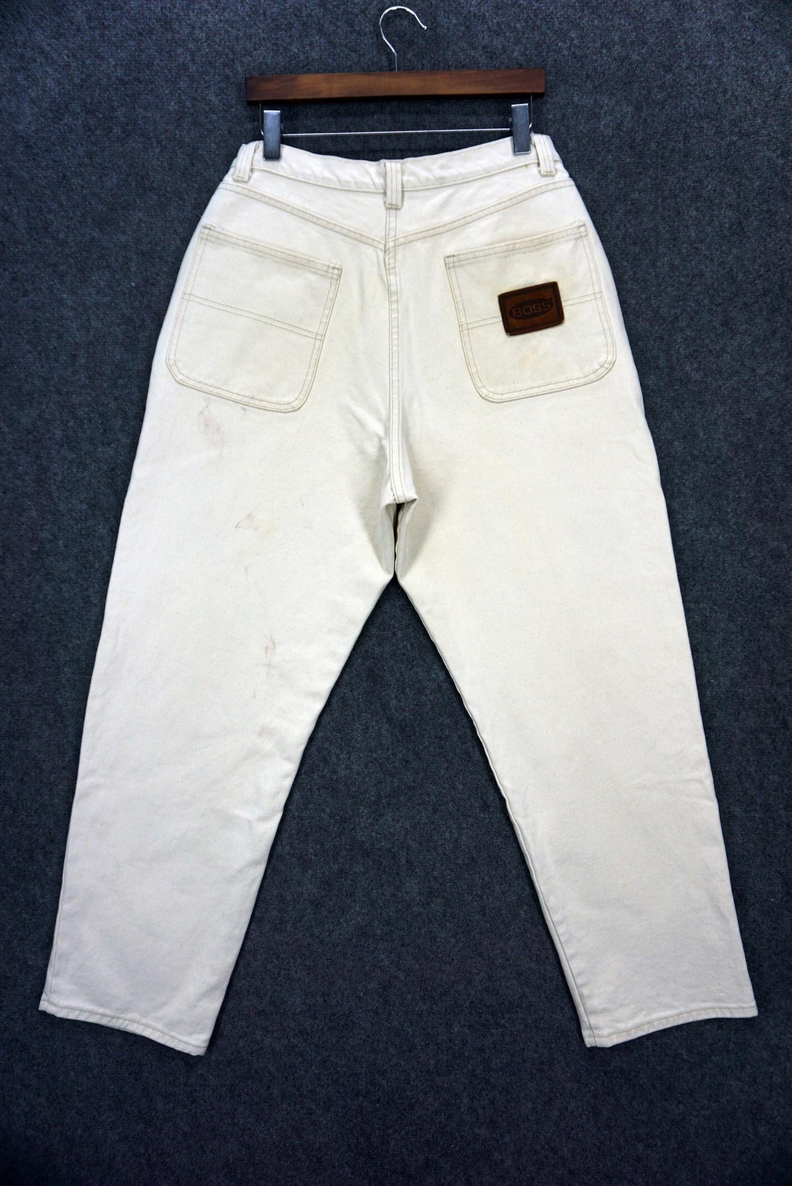 パンツ BOSS Baggy Denim Pants W32L32 Vintage BOSS Baggy Jeans W32 L30.5: Hip Hop Skate Denim - Etsy