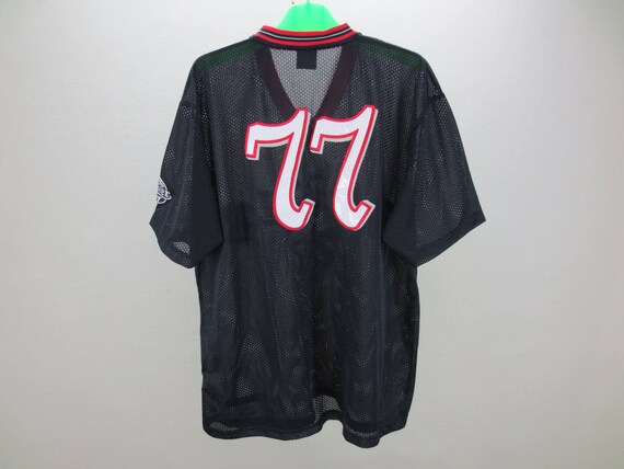 Maillot Adidas porté #8 Ailly sur somme Aqua'tif Football 90'S Bleu