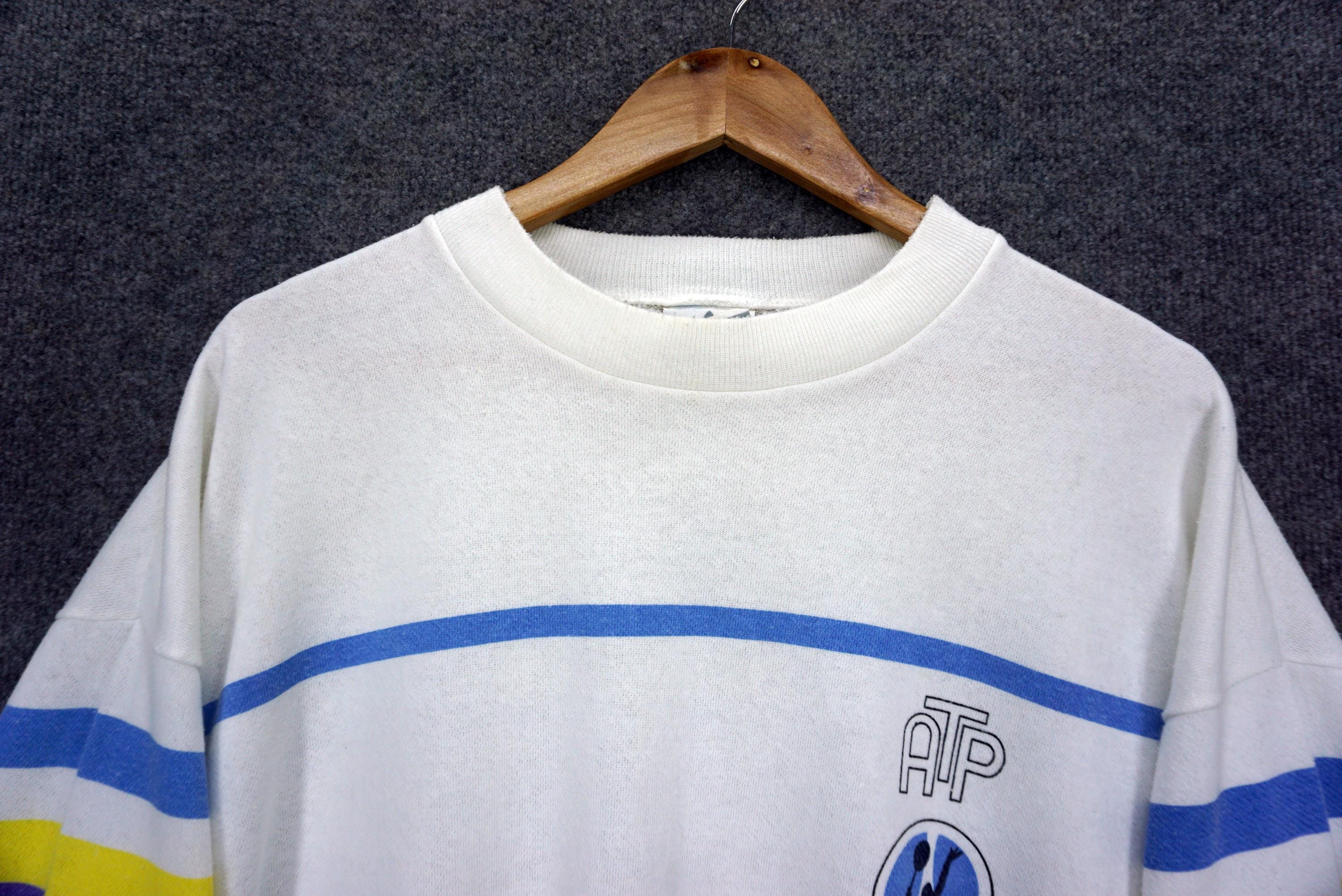 Vintage Adidas ATP Championship Sweatshirt Made in USA Thriftway