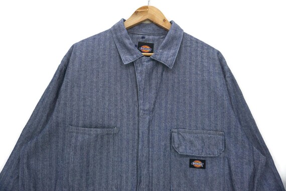 Dickies ヘリンボーン カバーオール XXL メキシコ製 Dickies Hickory Coveralls Herringbone Baggy Workwear Slipknot