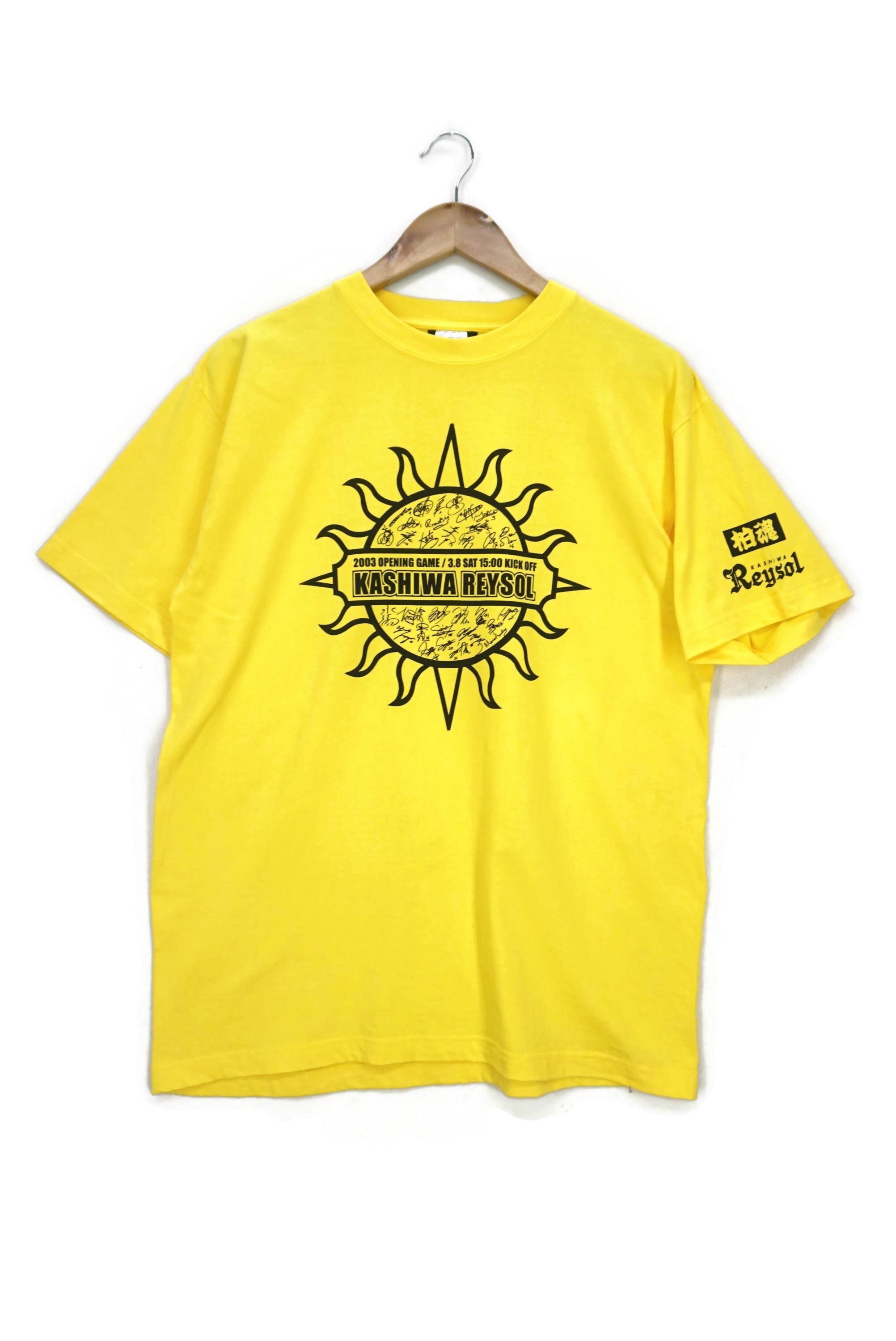 KASHIWA REYSOL 2013優勝記念シャツ 柏レイソル 2013年天皇杯優勝記念Tシャツ ブラック タグ付き