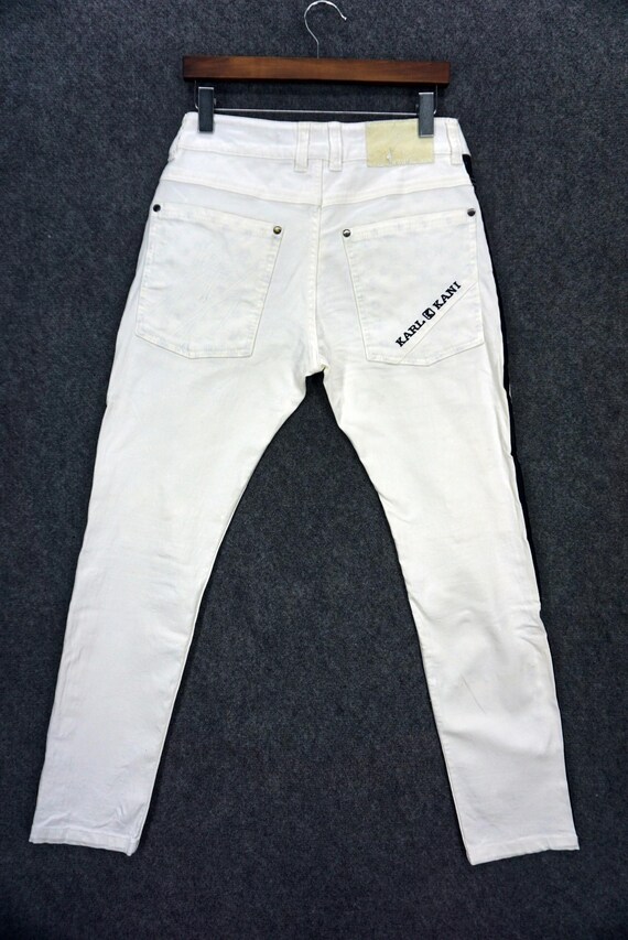 Karl Kani Jeans Size 30 Fits W32xl29 Vintage Y2K Slim Skinny Fit 
