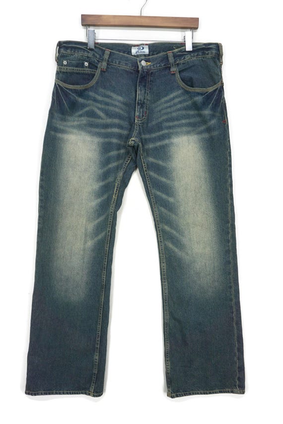 Piko Jeans Size W40 L33.5 Baggy Surfboard Hawaiian Hip Hop