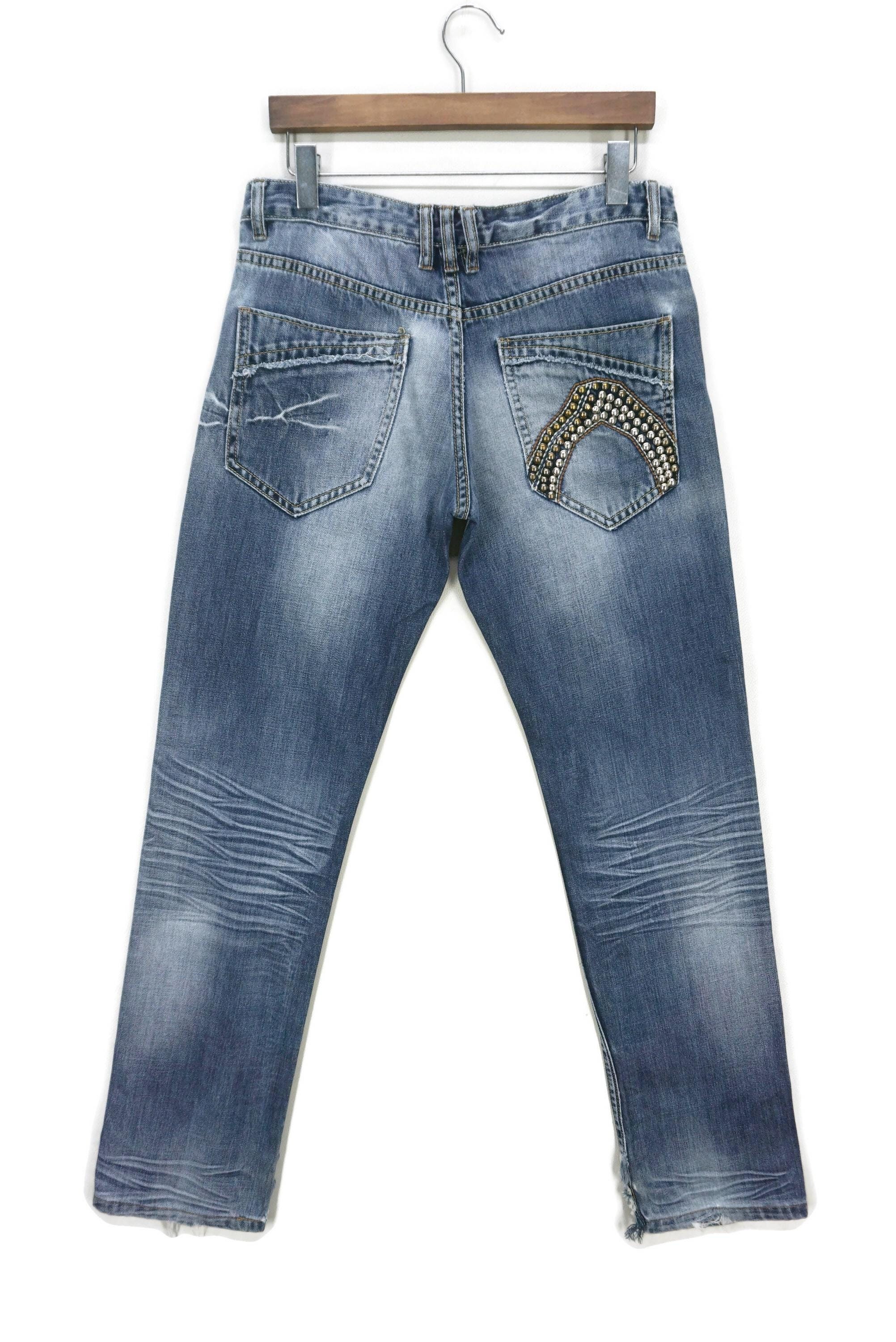 Semantic Design Jeans Size 30 Fits W32xl31.5 Japanese Bondage Low