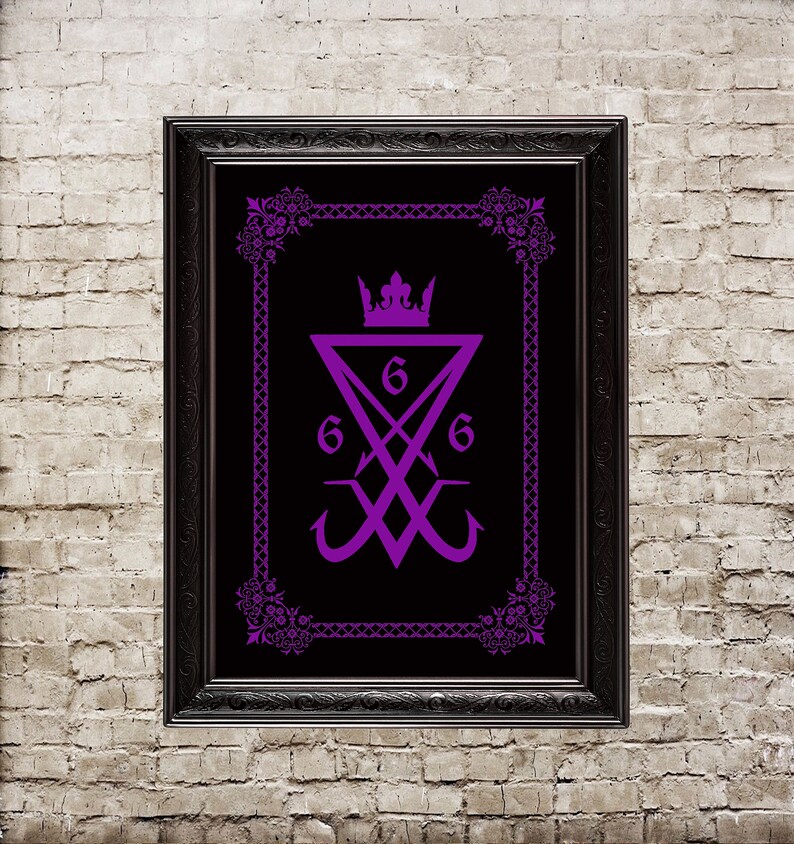 талисман сигила люцифера. Sigil of lucifer. сигил люцифера.