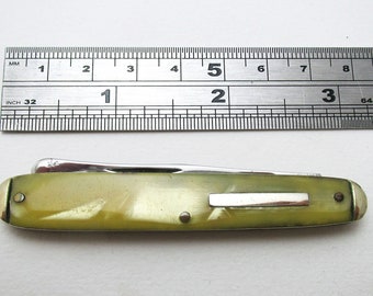 Mid-century Stainless Steel Folding Fruitknife, Sheffield.