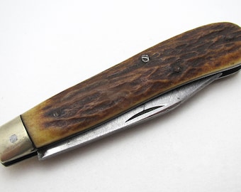 Antique Lockwood Brothers Folding Pocketknife, Sheffield c1890.