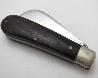 Vintage c.1950 Joseph Rodgers Sheffield Hawkbill Pruner Pruning Tool Pocketknife