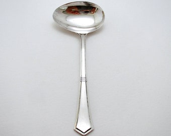 Solid Sterling Silver Art Deco Medicine Syrup Pouring Spoon Pourer. 4 1/2".