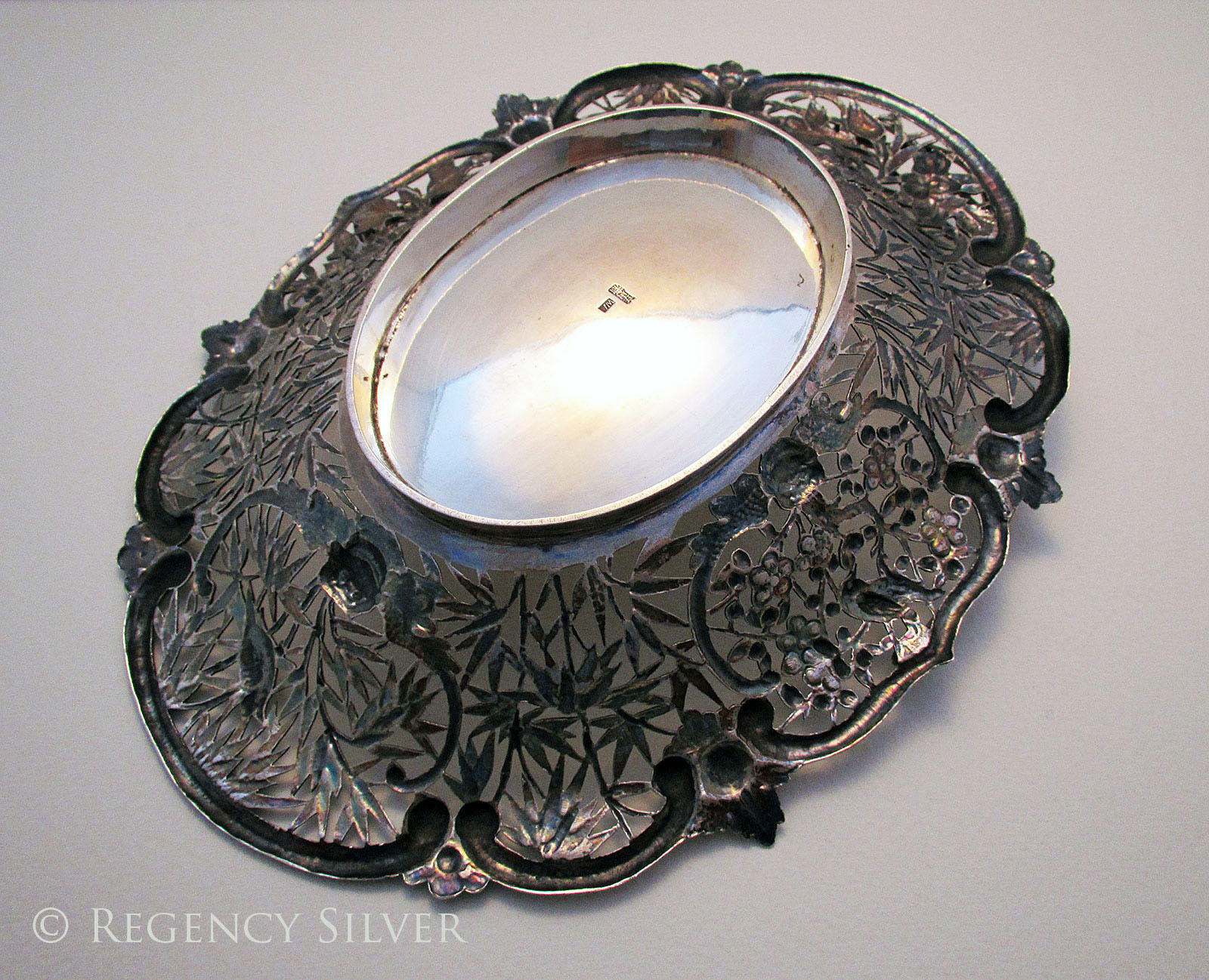 Rare 19th Century C1890 Chinese Export Antique Solid