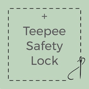 Extra Safety Pole Lock - For personalised childrens teepee tent combined order | Handmade by Love My Teepee UK