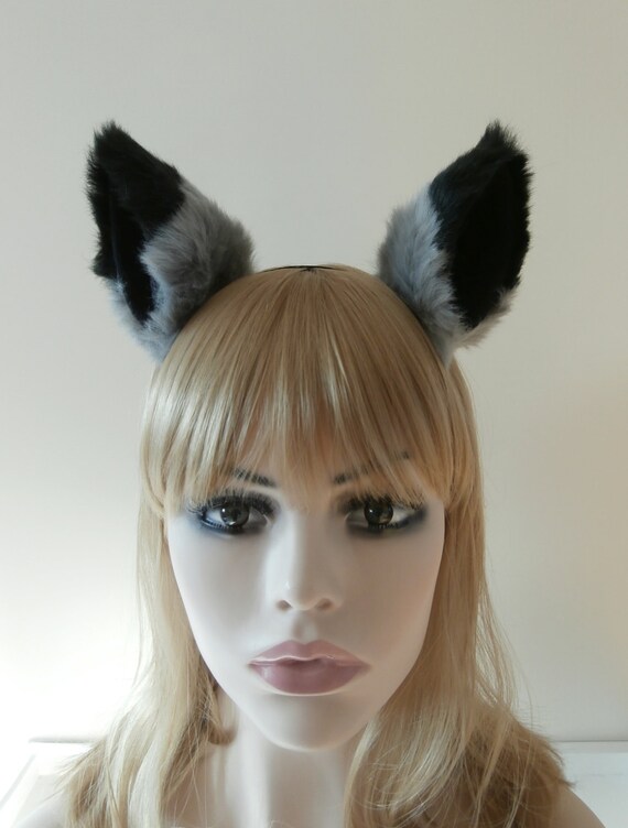 wolf ear hair clips