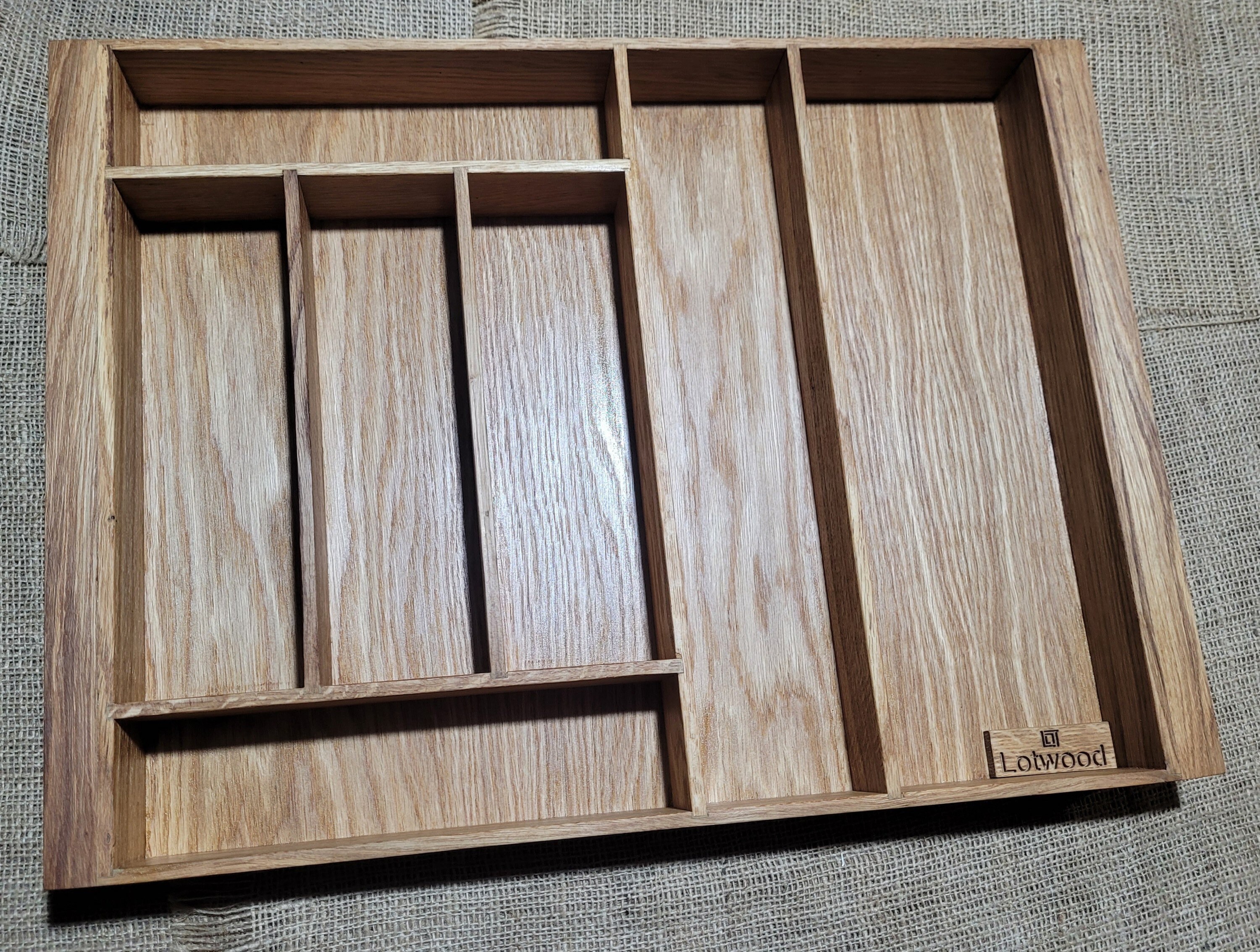 Custom Drawer Organizer. Silverware Organizer. Kitchen Drawer Etsy