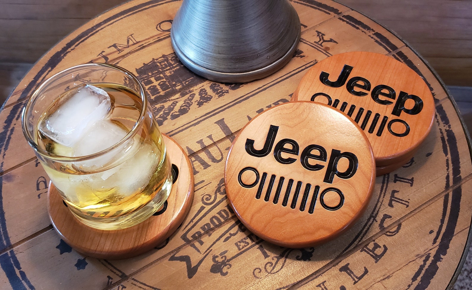 Jeep Coaster 4 piece set Etsy