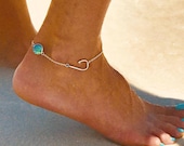 Personalized Fish Hook Anklet, Fishing Gift, Fishing Jewelry, Christian Gift, Custom Baptism Gift