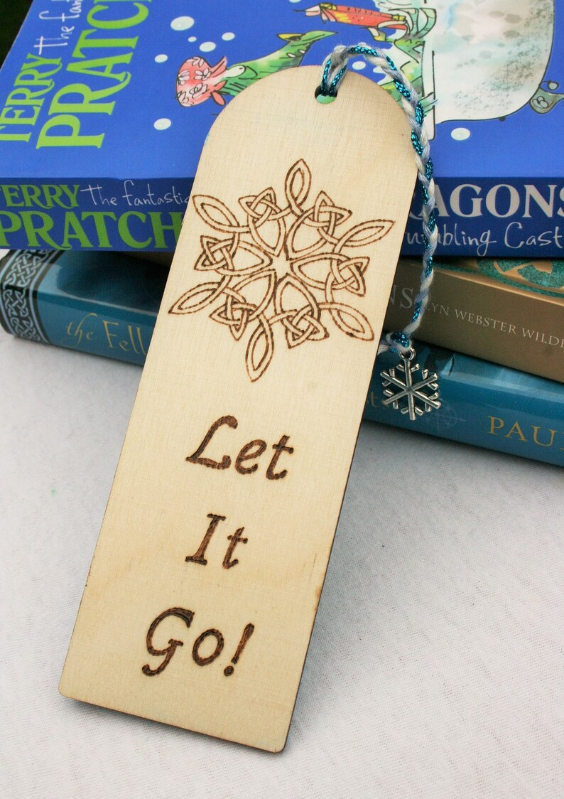 frozen bookmarks disney inspired bookmarks wooden quote etsy