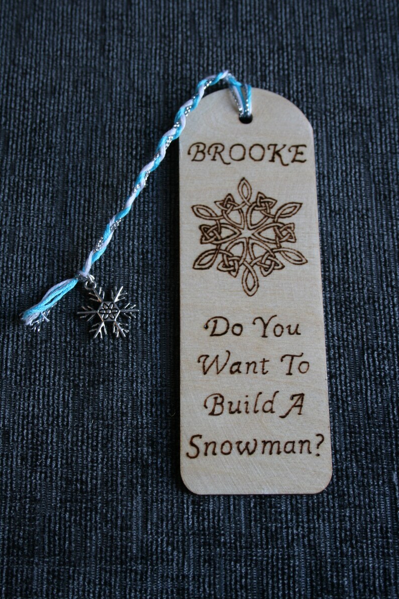 frozen bookmarks disney inspired bookmarks wooden quote etsy