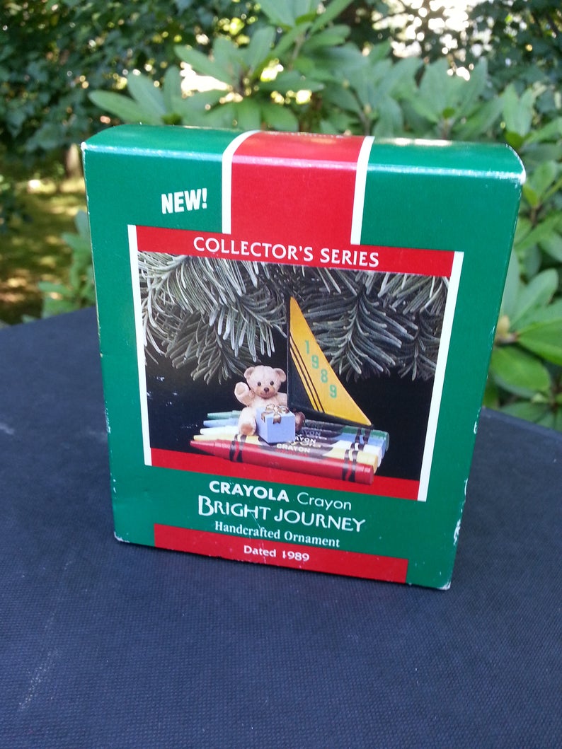 Hallmark Ornament NIB Hallmark Crayola Christmas Ornament Etsy