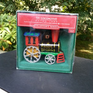 Hallmark Ornament, NIB, hallmark train, hallmark locomotive, train, locomotive, christmas ornament, christmas