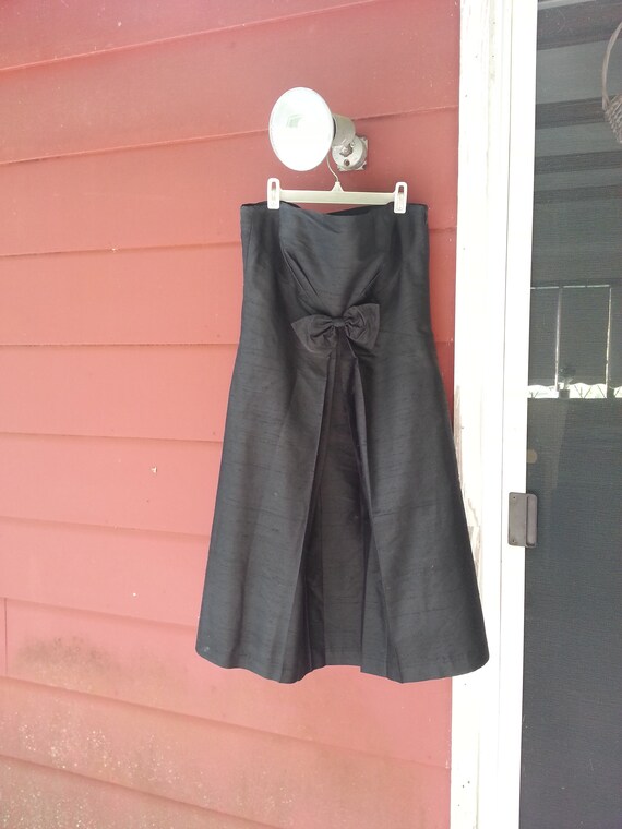 ann taylor strapless dress
