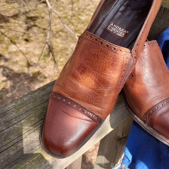 Andrea Chenier leather Shoes made in Spain Designer Shoes