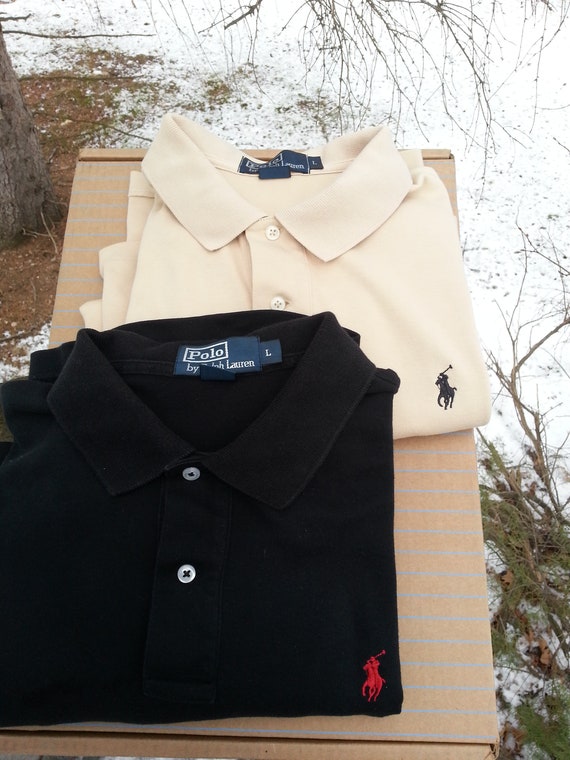 Ralph Lauren,2, polo shirts, size L, golf shirts,m