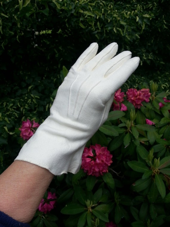 Doeskin gloves, vintage gloves, leather gloves,ki… - image 8