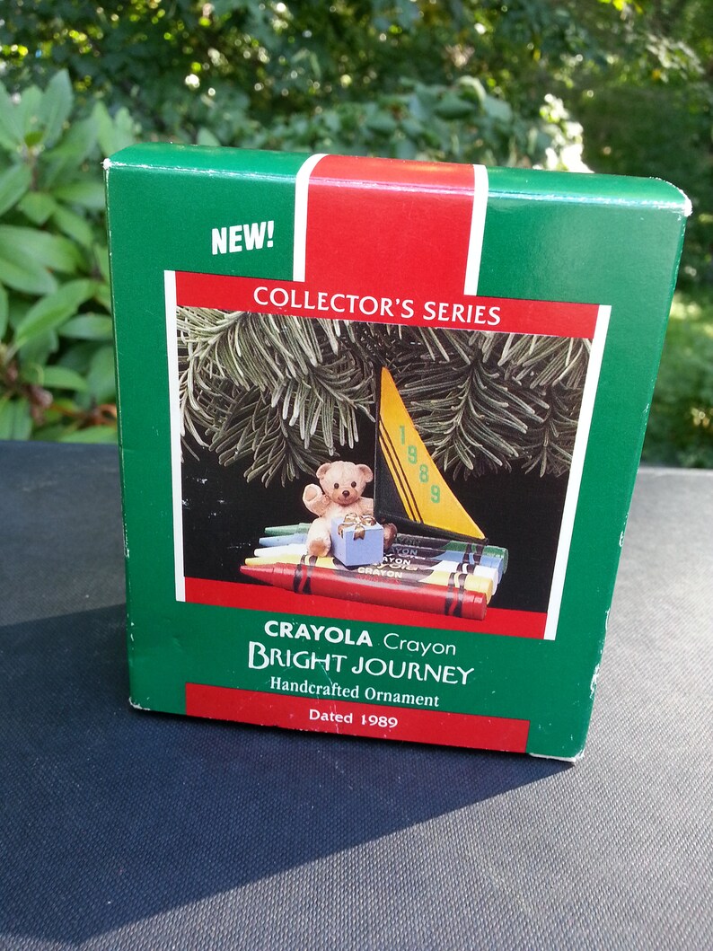 Hallmark Ornament, NB, Hallmark Crayola, Chrstmas Ornament, Chrstmas