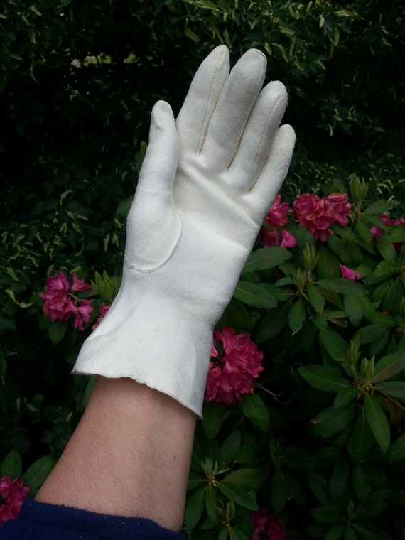 Doeskin gloves, vintage gloves, leather gloves,ki… - image 7