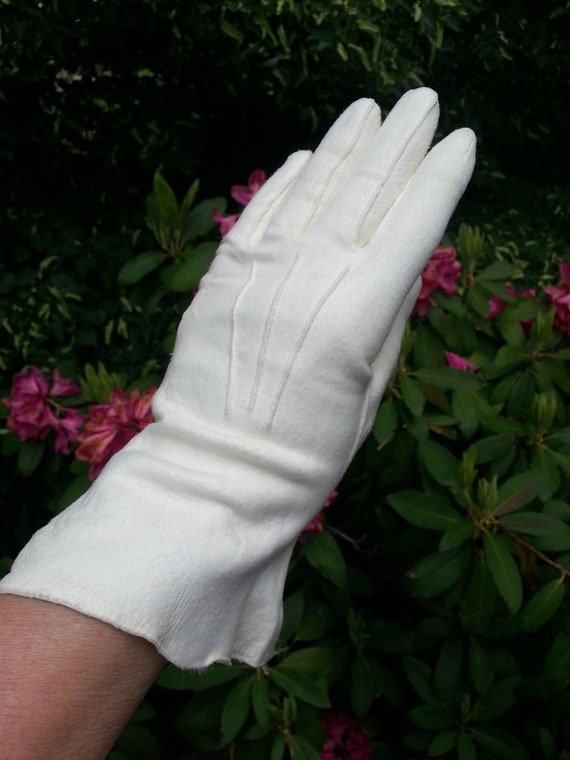 Doeskin gloves, vintage gloves, leather gloves,ki… - image 2