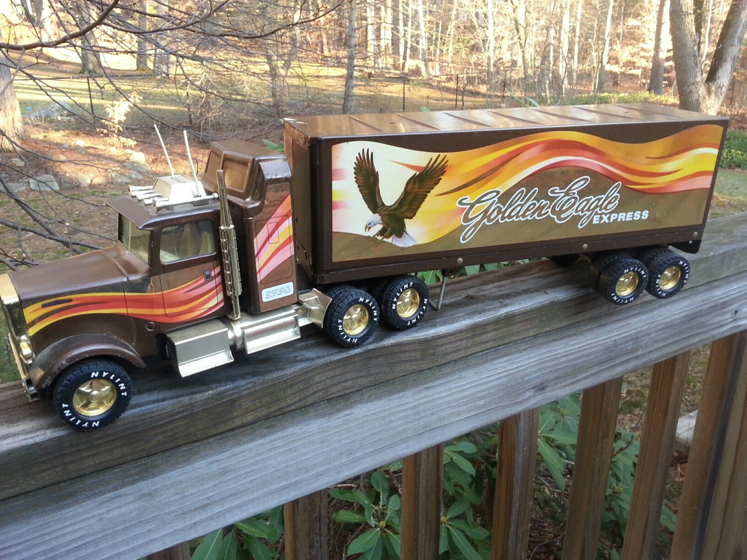 Golden eagle sales express toy truck