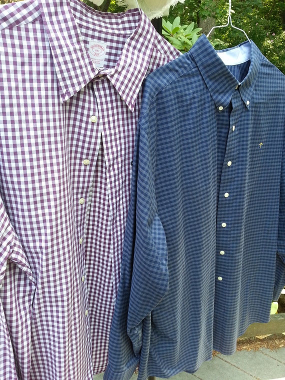 Brooks Brothers,2 XL, 2 shirts, mens shirts, mens