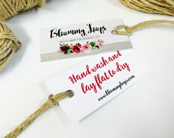 50 Bespoke Chic Gift Tags - Your Logo