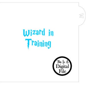 Bundle: Digital Cut File, SVG, Wizard Baby Shower Cookie Stencil Set