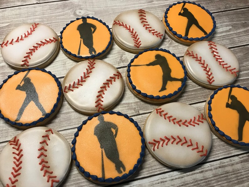 Digital File, Baseball Silhouette Stencil Set (2 Stencils) - Etsy