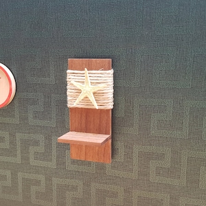 wall shelf, 1/12 scale dollhouse miniature