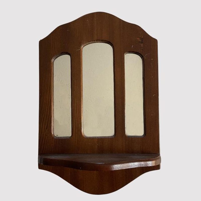 Shelf With Mirror - Etsy