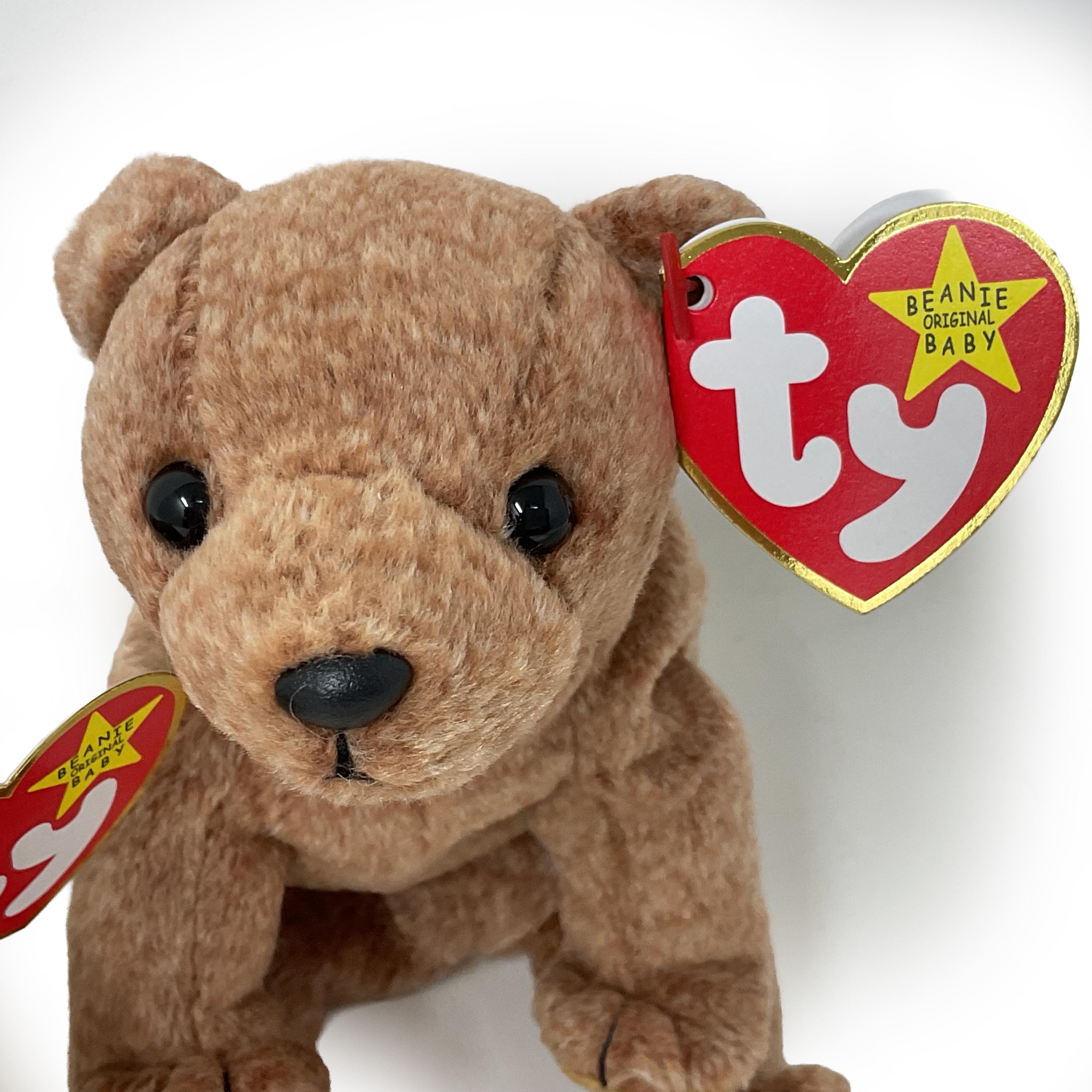 Brown Bear Beanie Baby - Etsy