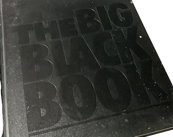 The Big Black Book. Hardcover