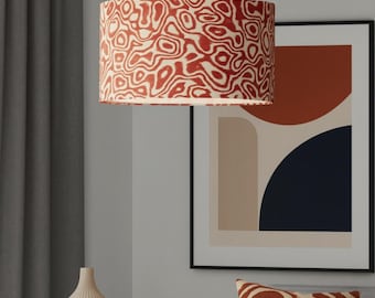 Drewniana lampa wisząca Lampa z forniru drewnianego Ręcznie robiona lampa wisząca z drewna – Lampa sufitowa w stylu skandynawskim