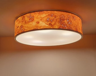 ambientlight niestandardowy klosz do lampy z topoli jasny fornir klosz do lampy