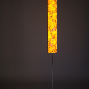 wooden floor Lamp Mid Century Modern wood light for Living Room image 11
