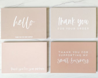 50 for Thank You Cards for Sellers Color Business Printed Both Sides 50 for Thank You Cards for Sellers Color Business Printed Both Sides