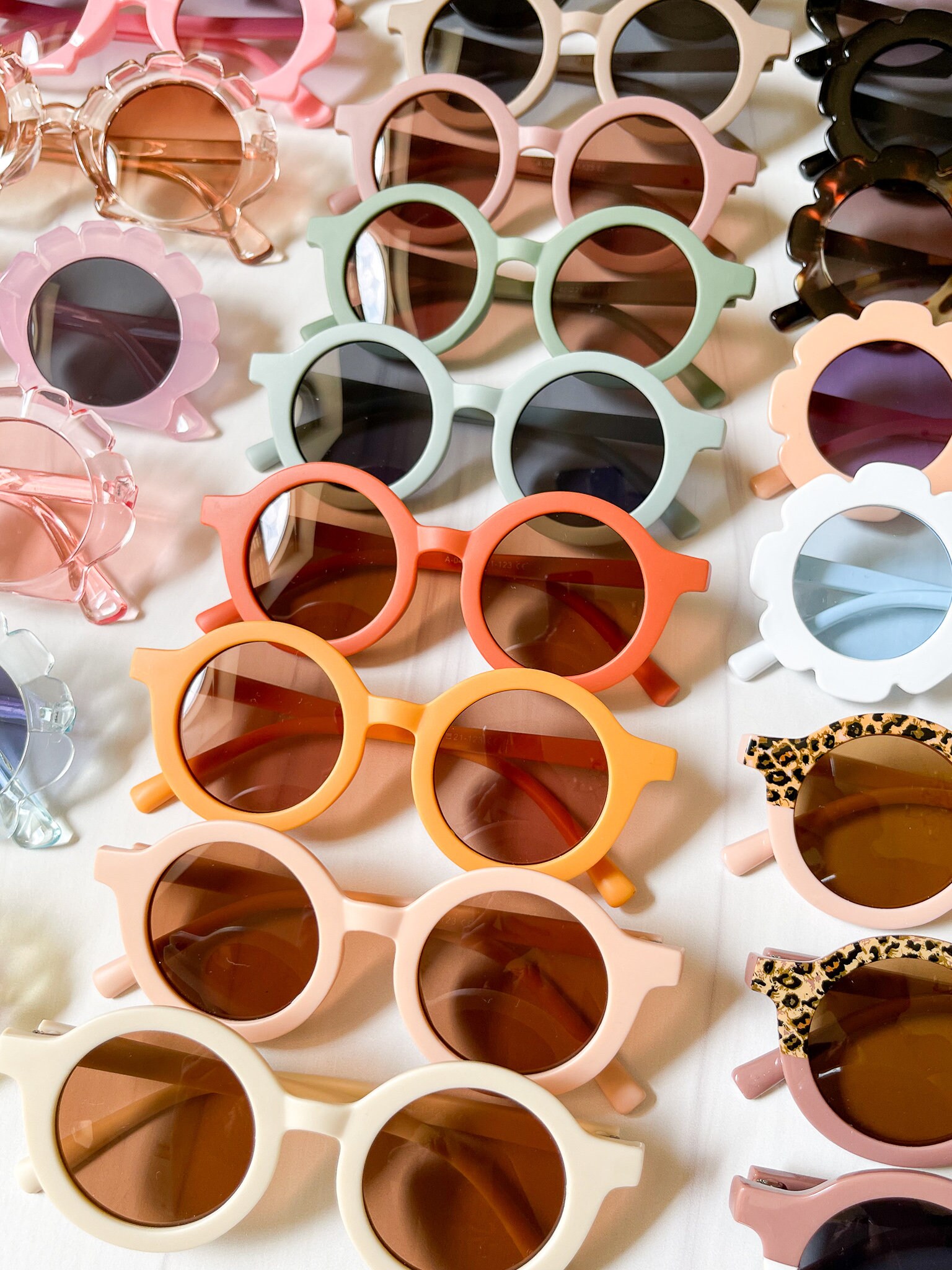 Matte Flowers Sunglasses Kids Sunglasses Photography Props Etsy UK