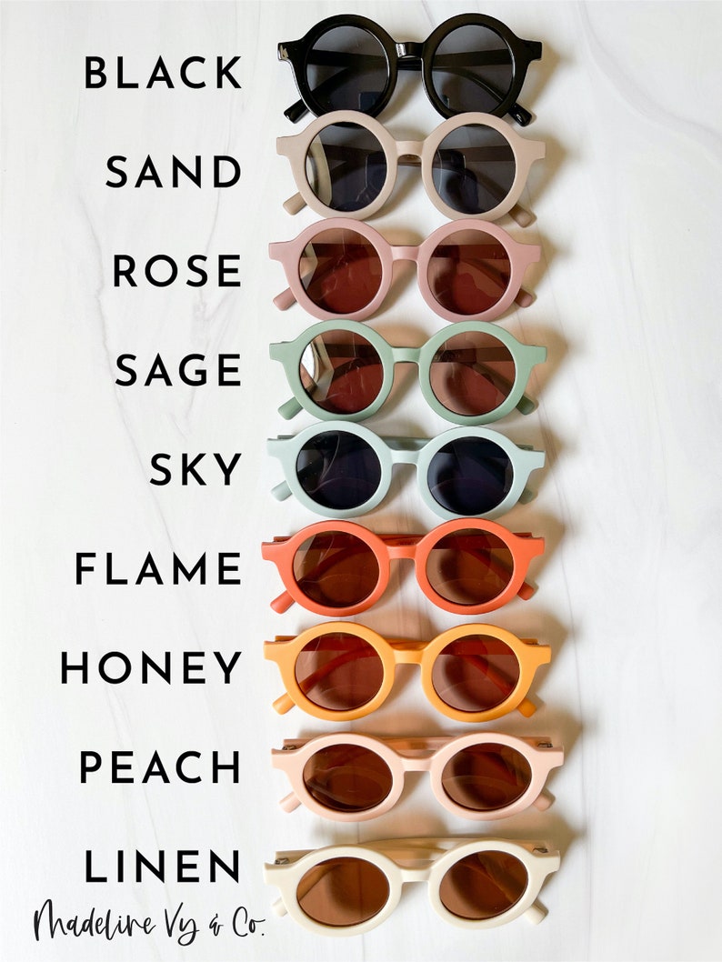 Retro Sunglasses Kids Sunglasses Photography Props Eyewear Etsy