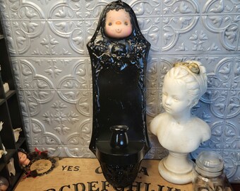 Cute Baby Face Sconce, Gothic Decor, Home Decor, Horror Decor, Dark Art, Witchy Decor, Wall Decor, Occult Decor, Pagan Decor