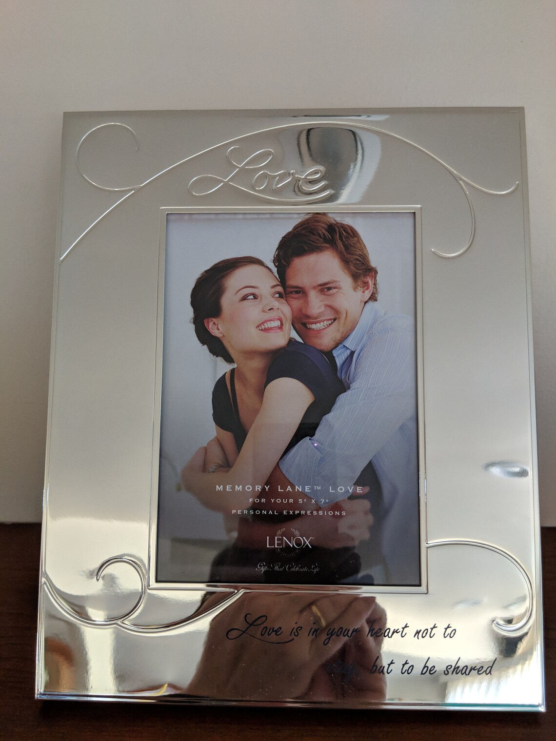 Lenox Love Picture frame for a 5 x 7 Etsy