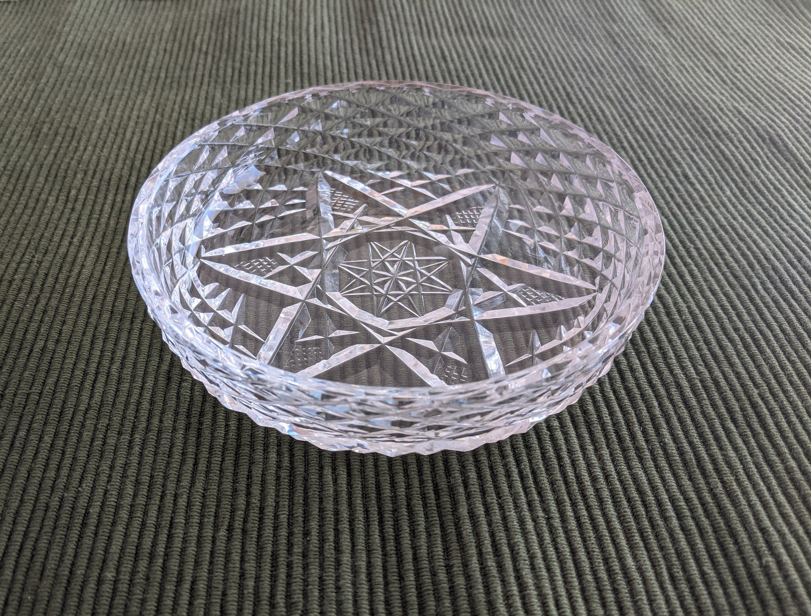 WATERFORD CRYSTAL Candy or Nut Dish Vintage Collectible Etsy
